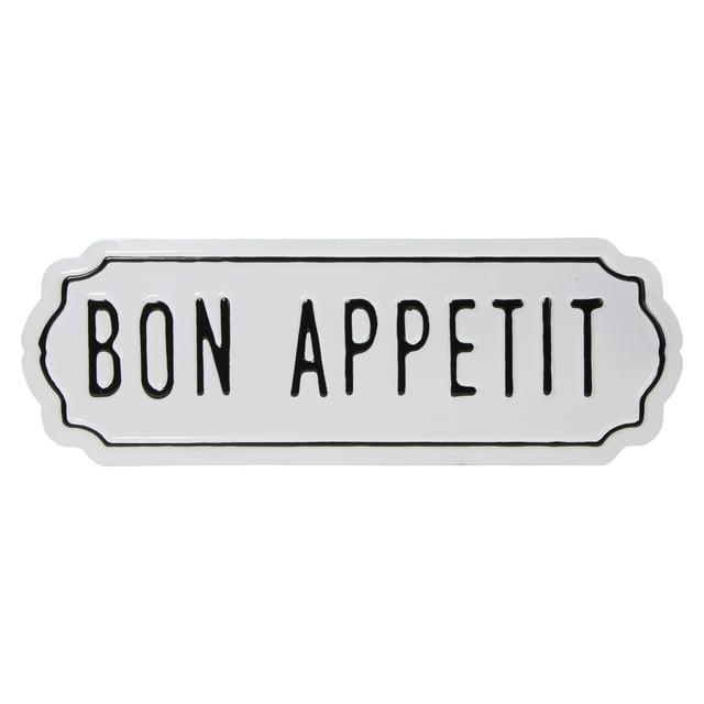 Northlight "Bon Appetit" Hanging Metal Wall Sign - 14"