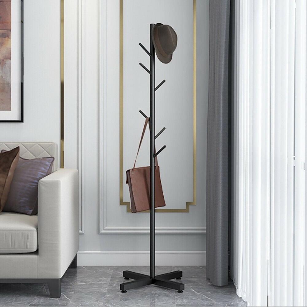 Dianthe Modern Free-standing Metal Coat Rack W/7 hooks