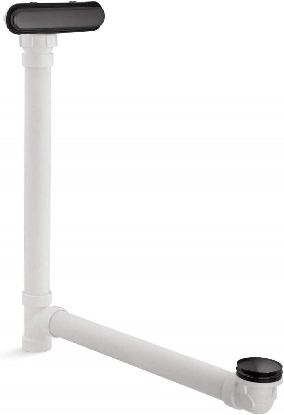 Clearflo Slotted 1.5" Leg Tub Drain with Overflow