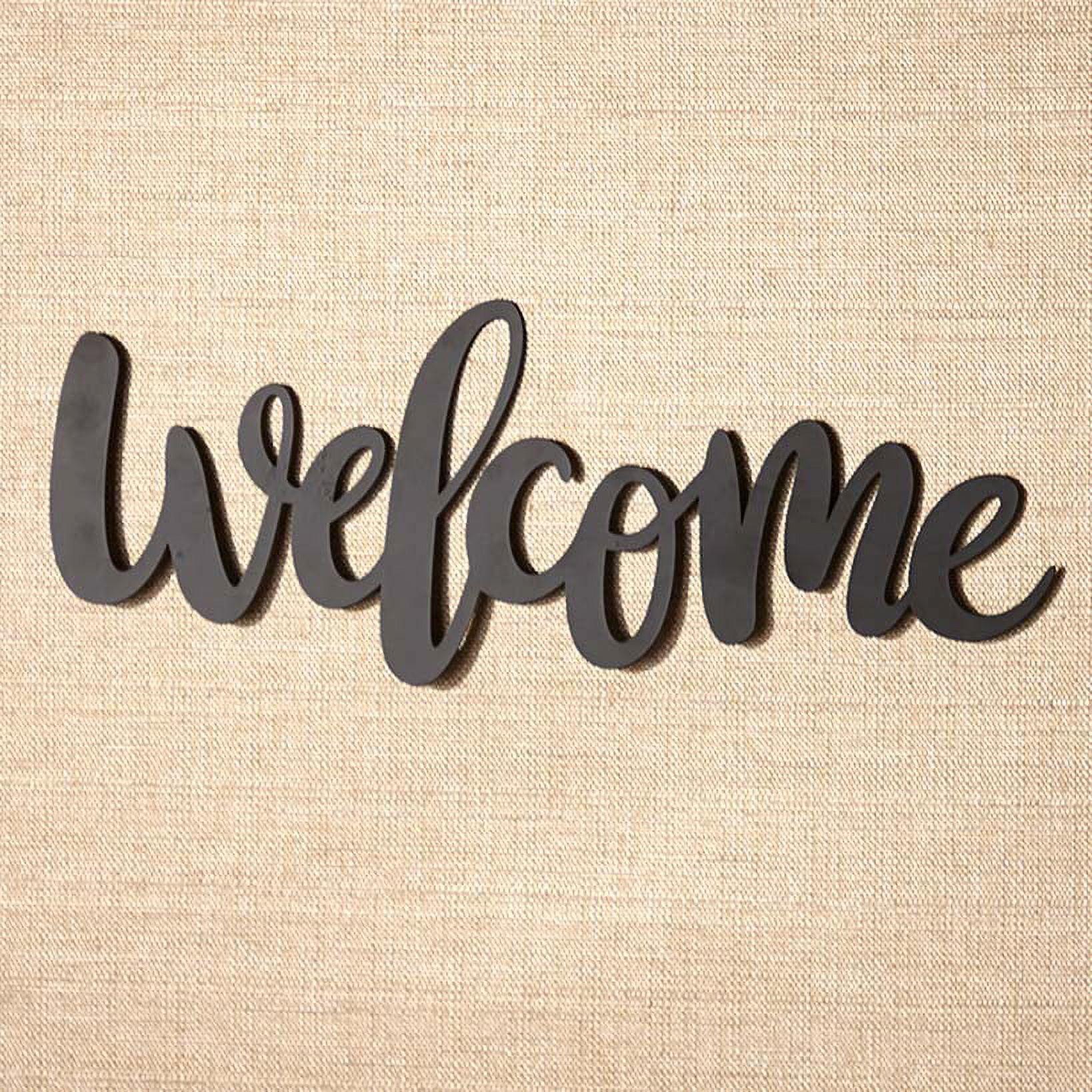 The Lakeside Collection Metal Wall Words - Welcome