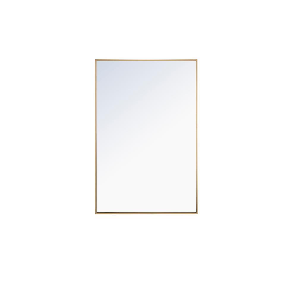 Sabine Metal Rectangle Wall Mirror