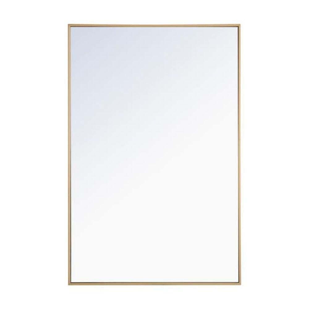Sabine Metal Rectangle Wall Mirror