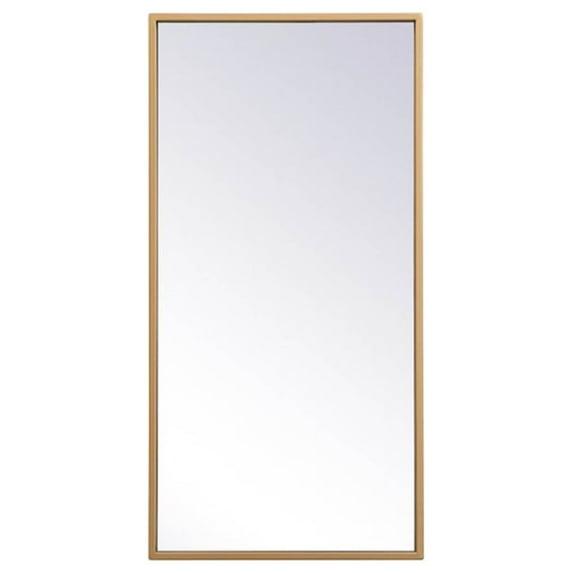 Sabine Metal Rectangle Wall Mirror