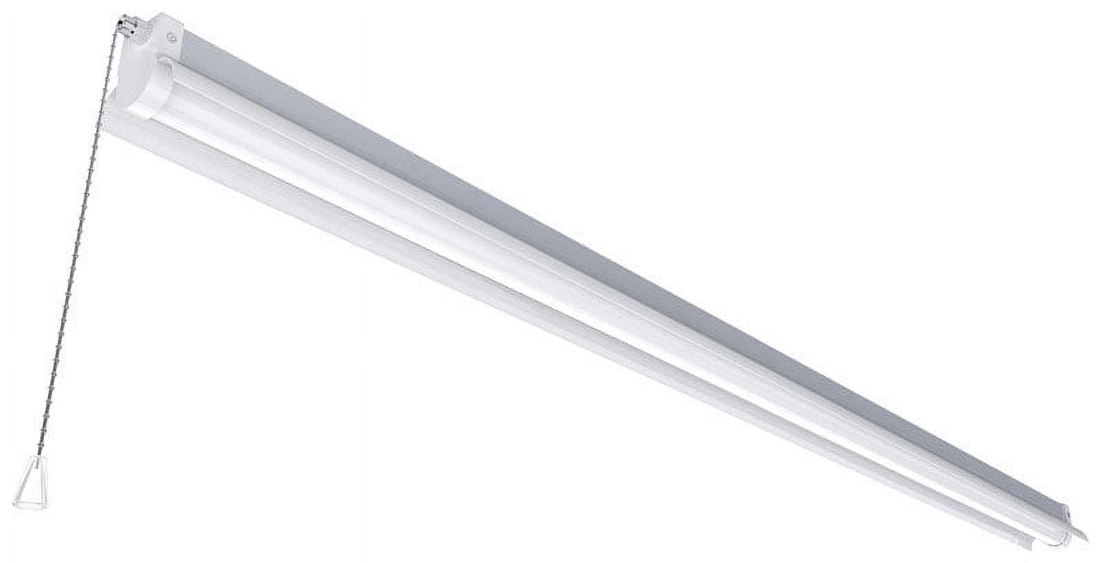 Sleek 48" White Aluminum 4000 Lumen LED Shop Light