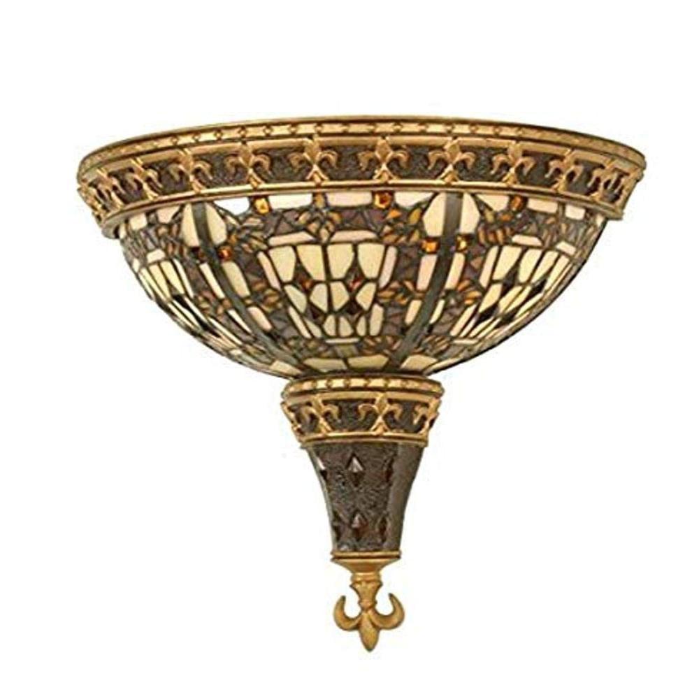 Meyda 18"W Fleur-de-lis Wall Sconce.604