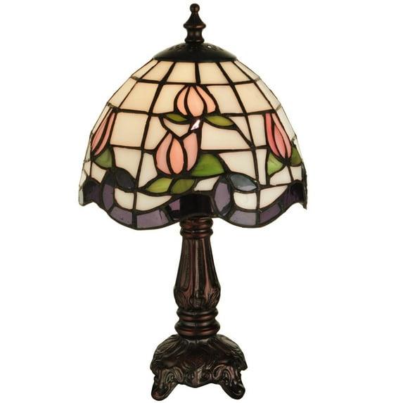 Meyda Lighting Roseborder Table Lamp