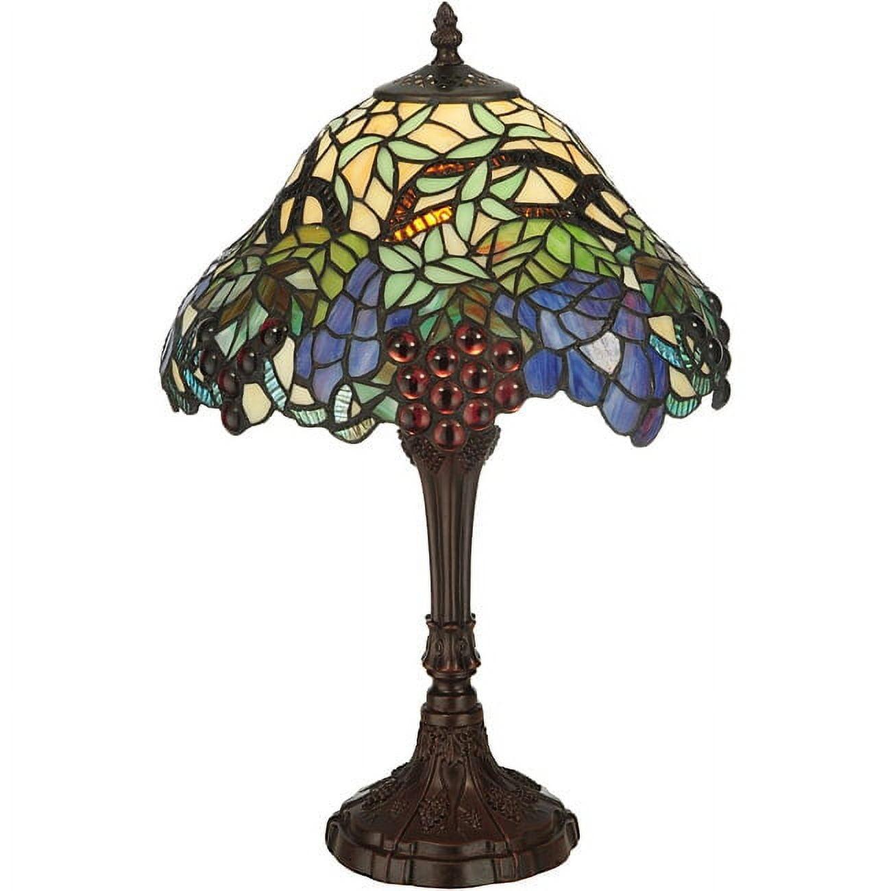 Meyda Lighting Meyda Tiffany & Stained Glass Metal Table Lamp