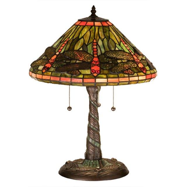Meyda Lighting Meyda Tiffany & Stained Glass Metal Table Lamp