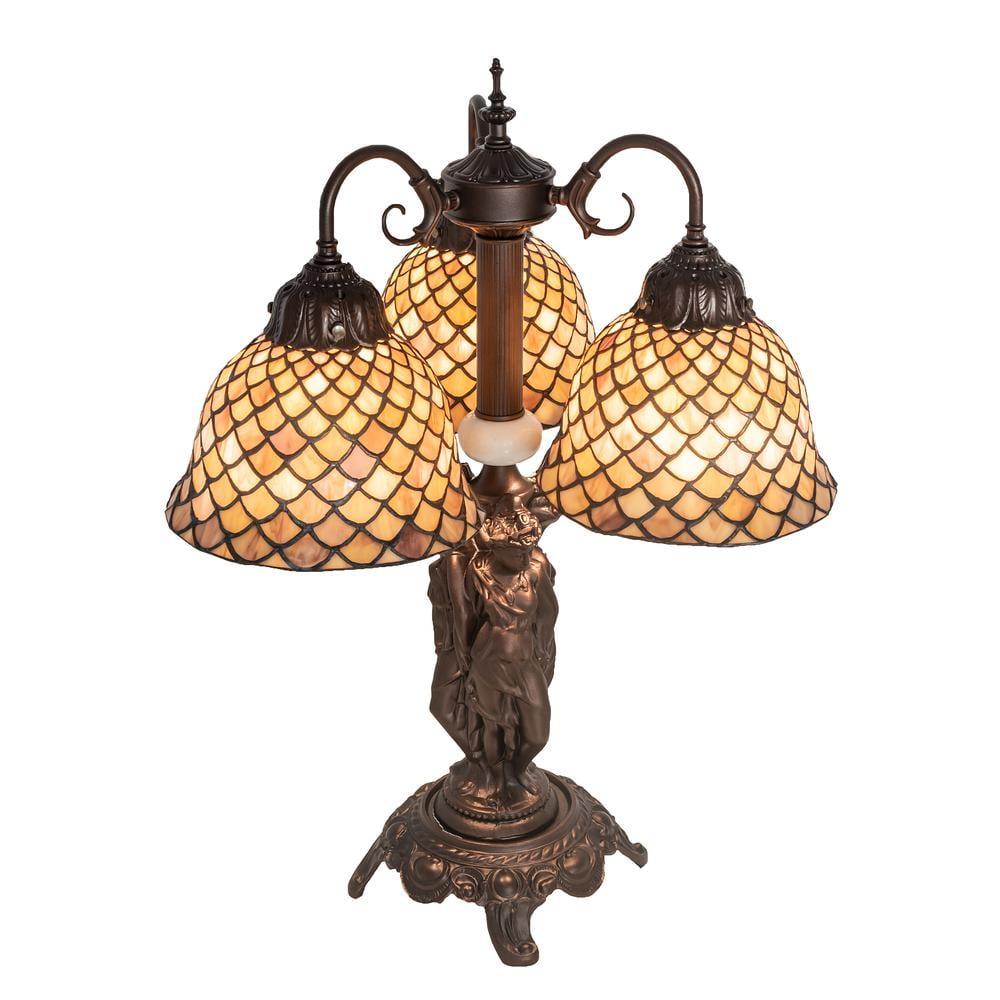 Meyda Lighting Meyda Tiffany & Stained Glass Metal Arched Lamp