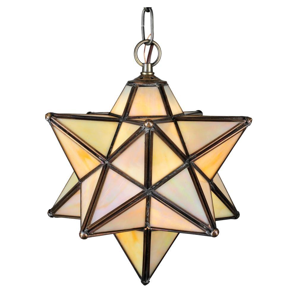 1 - Light Bronze Single Pendant