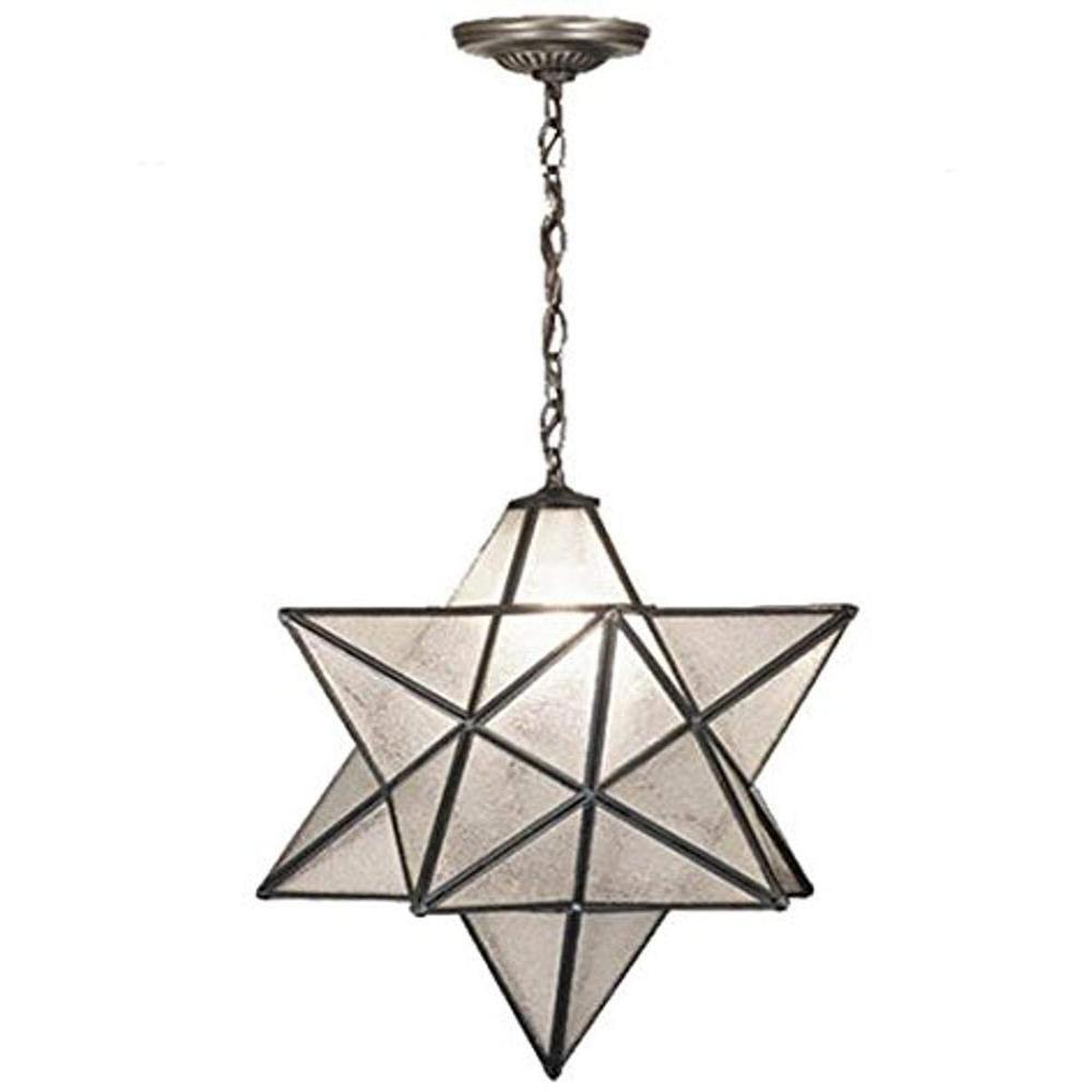 Meyda Tiffany & Stained Glass 1 - Light Antique Brass Single Pendant