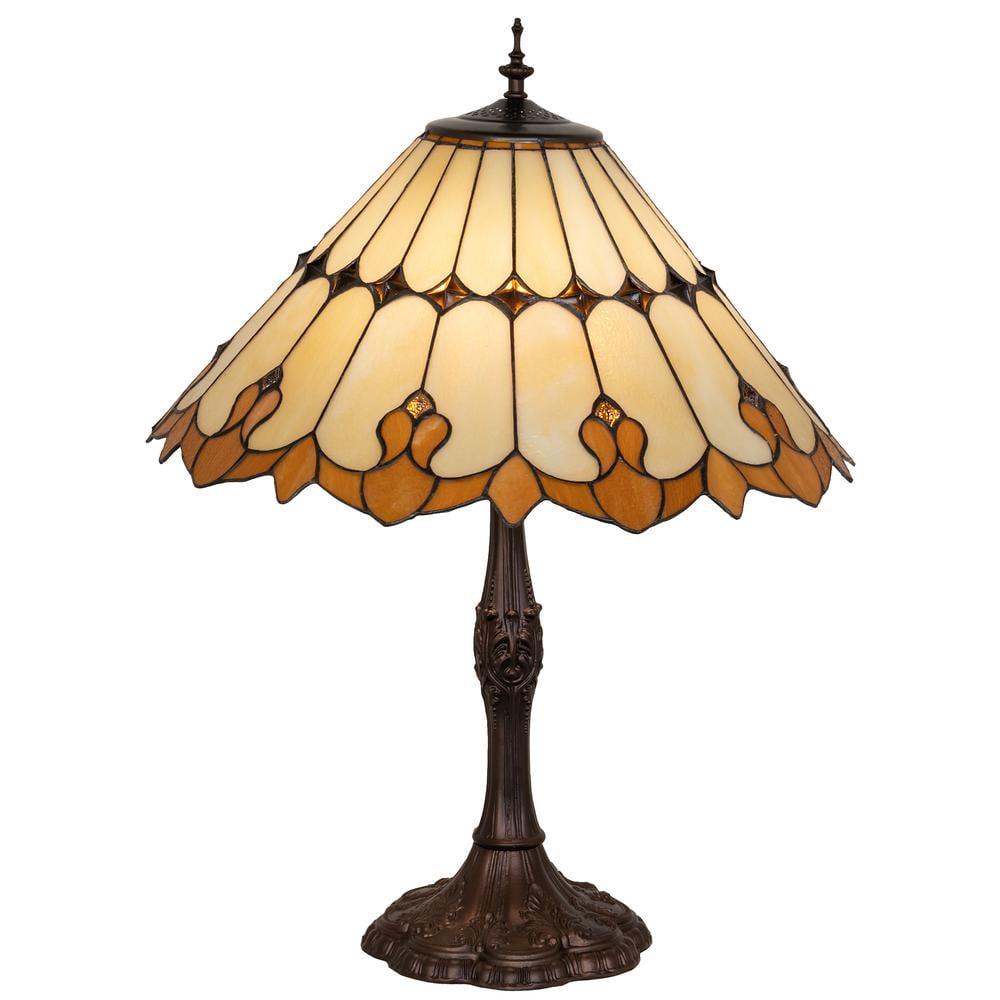 Nouveau Metal Table Lamp