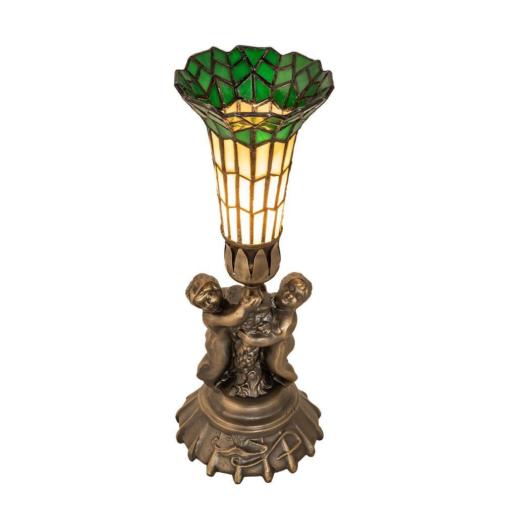 Meyda Tiffany & Stained Glass Torchiere Lamp