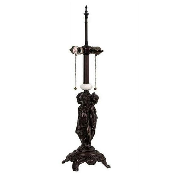 Meyda Tiffany 19904 3 Graces 28" Tall Lamp Base - MultiColor