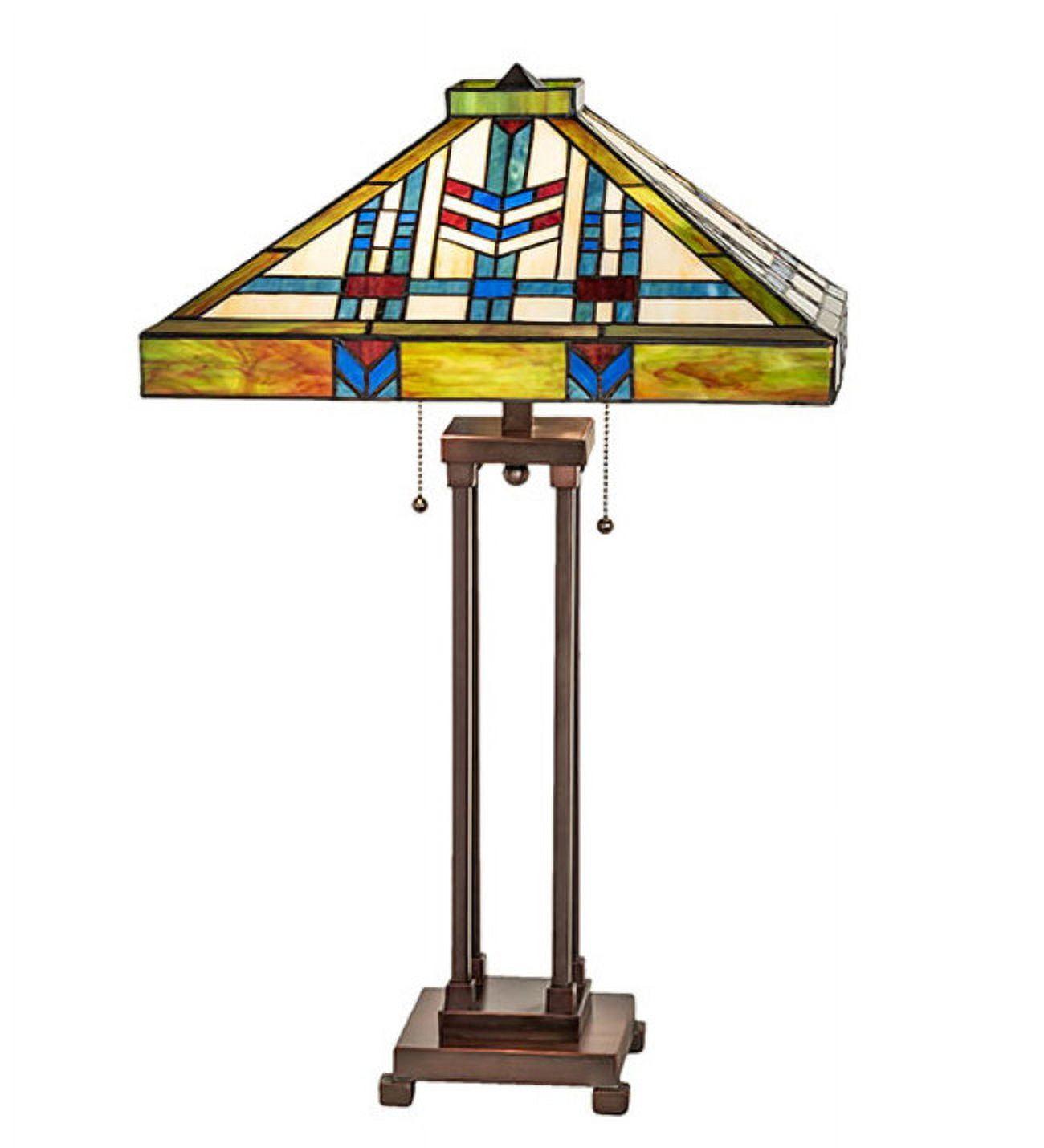 Meyda Lighting Meyda Tiffany & Stained Glass Metal Novelty Lamp