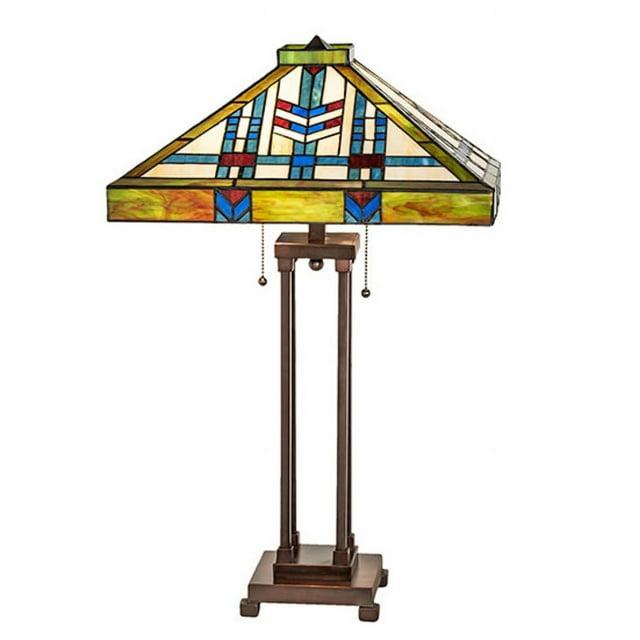 Meyda Lighting Meyda Tiffany & Stained Glass Metal Novelty Lamp