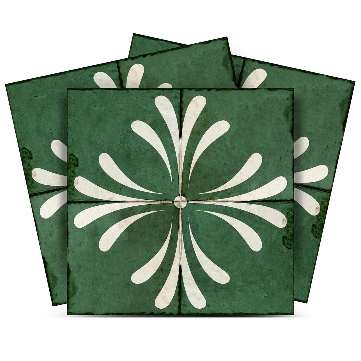 Mi Alma 8'' W x 8'' L Vinyl Peel and Stick Mosaic Tile (Set of 24)