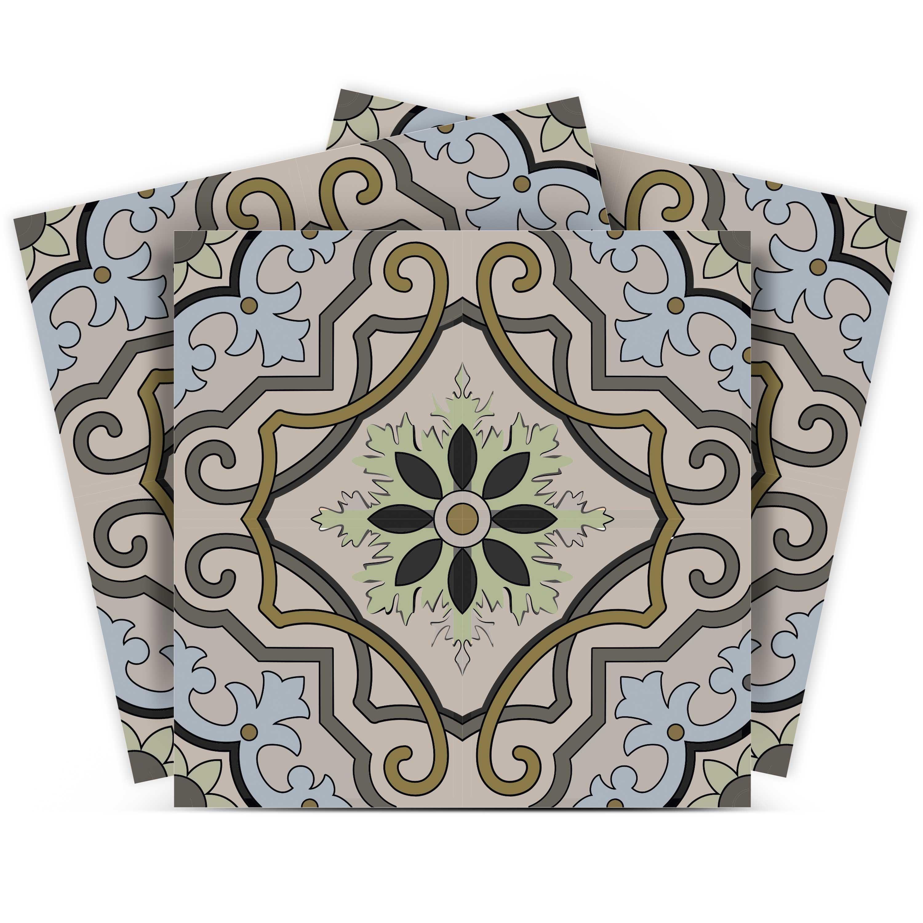 Mi Alma 12'' W x 12'' L Vinyl Peel and Stick Mosaic Tile (Set of 24)