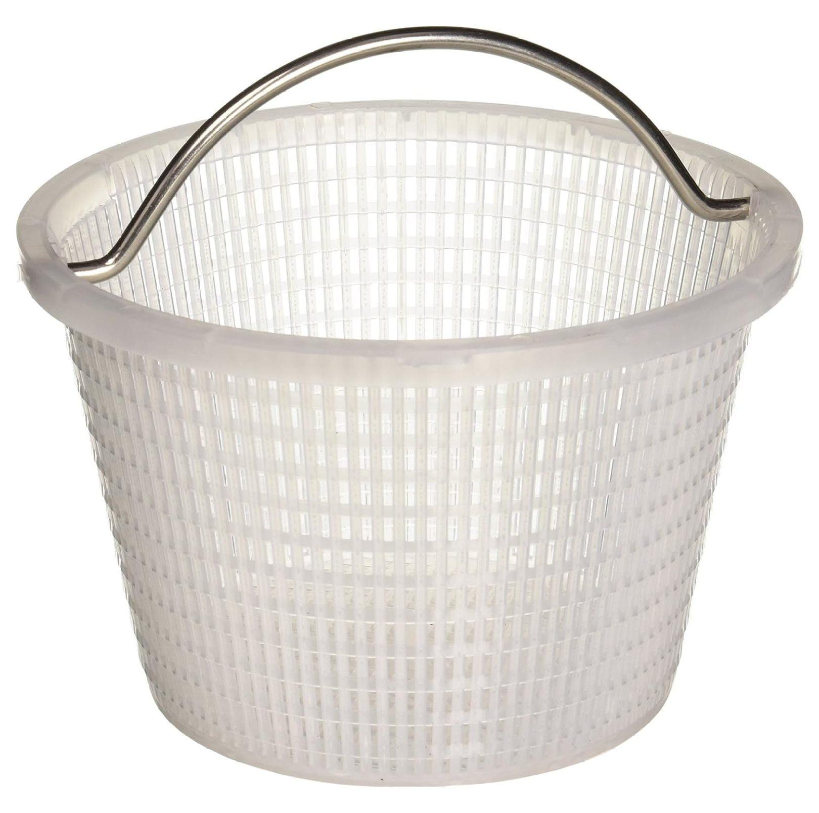 Pentair White Plastic Skimmer Basket with Handle