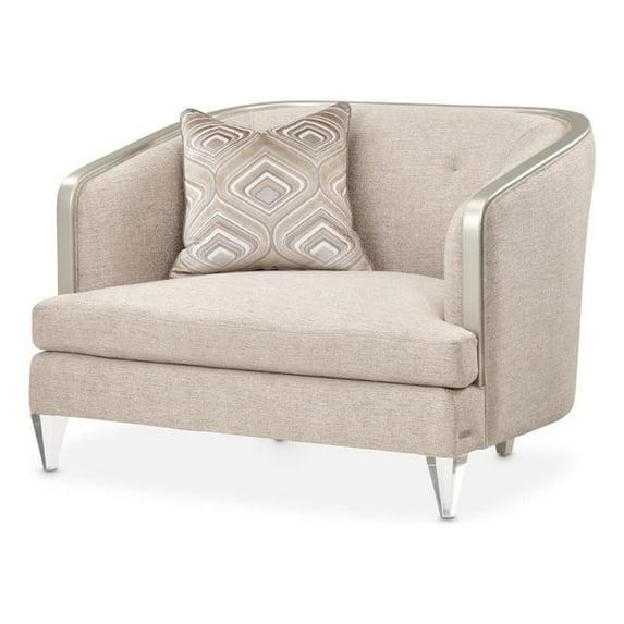 Michael Amini Camden Court Upholstered Chair And A Half