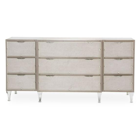 Michael Amini Camden Court 72.5'' W 9 - Drawer Dresser