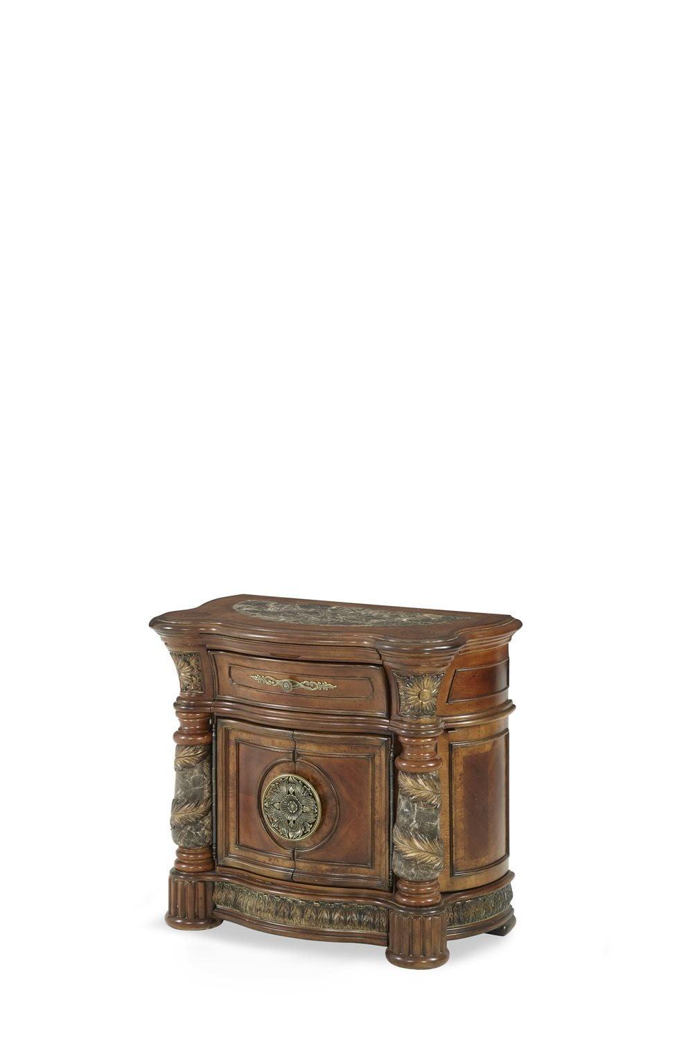 Villa Valencia Solid Wood Bedside Chest