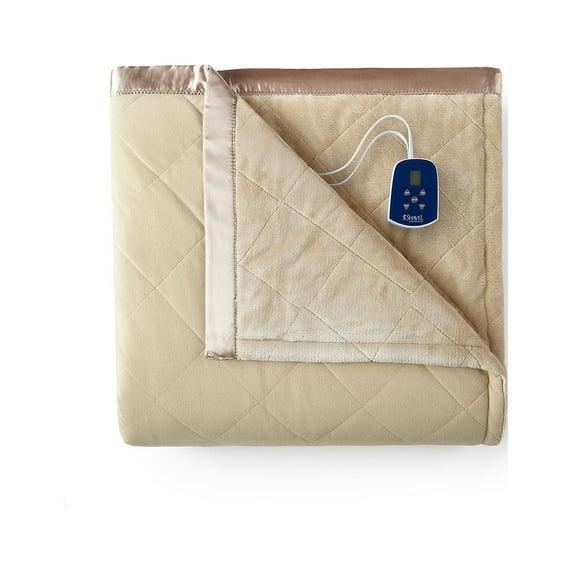 Micro Flannel® Micro Flannel® Reverse to Ultra Velvet® Electric Blanket