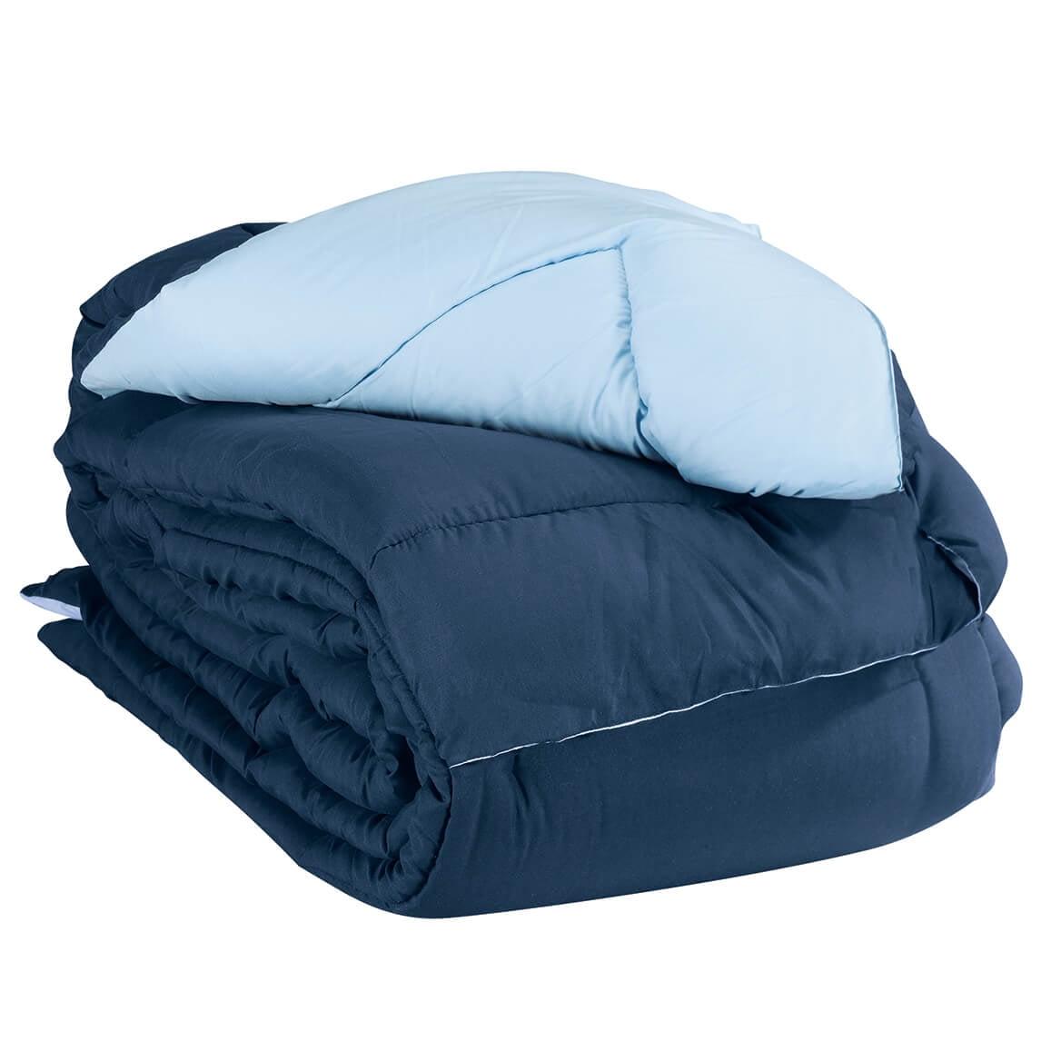 Microfiber Reversible Down Alternative Comforter