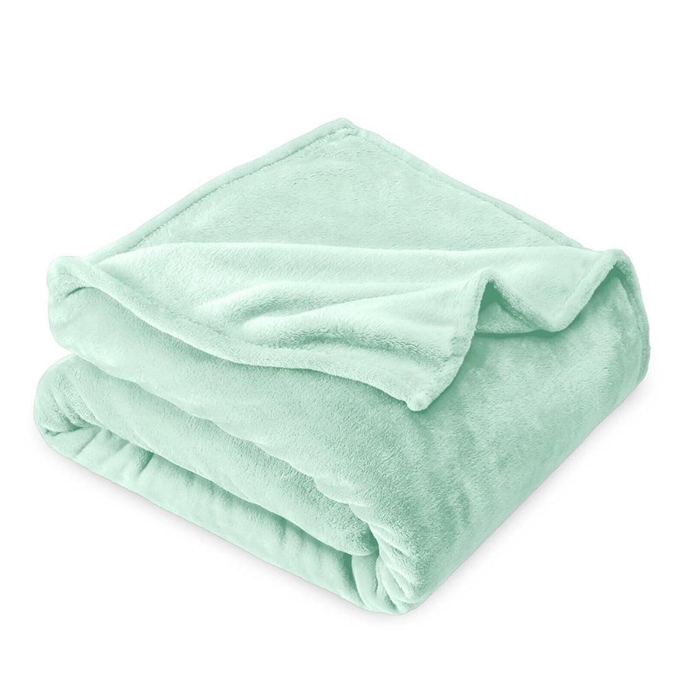 Bare Home Microplush Fleece Blanket - Fuzzy, Warm, Bed/Throw Blanket