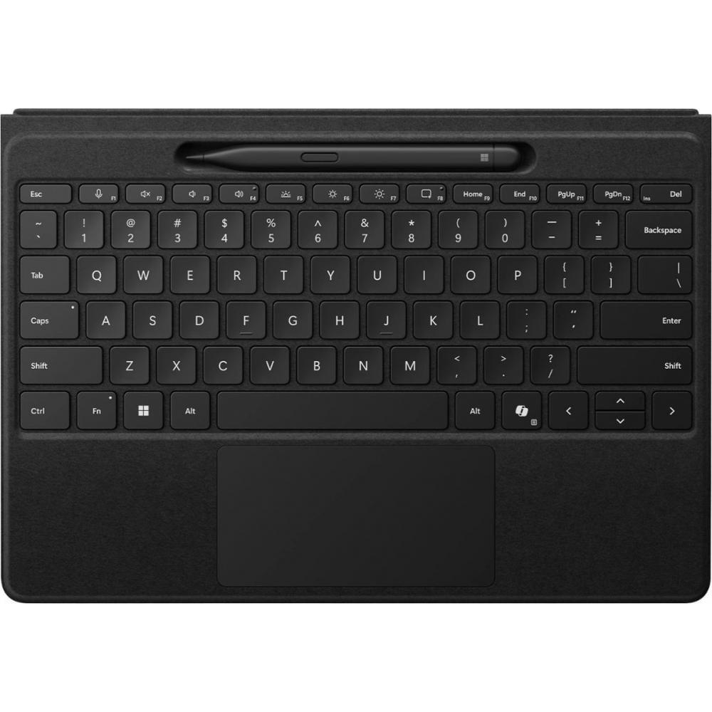 Microsoft Surface Pro Black Backlit Bluetooth Keyboard Case with Touchpad