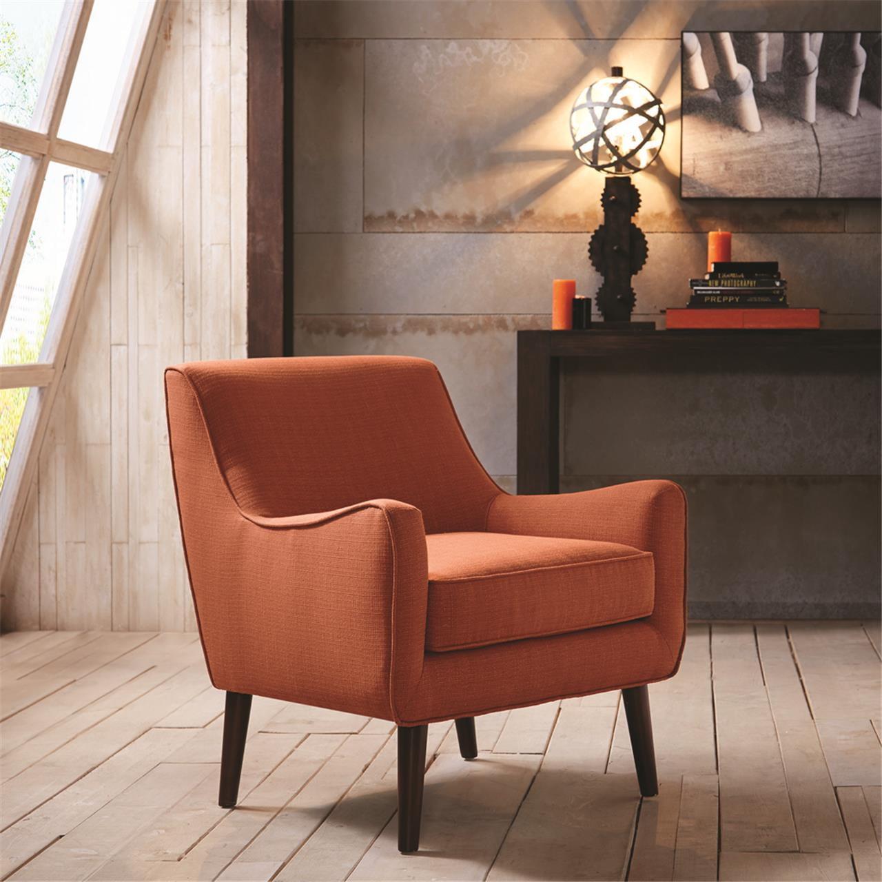 Femi Upholstered Mid-Century Accent Chair