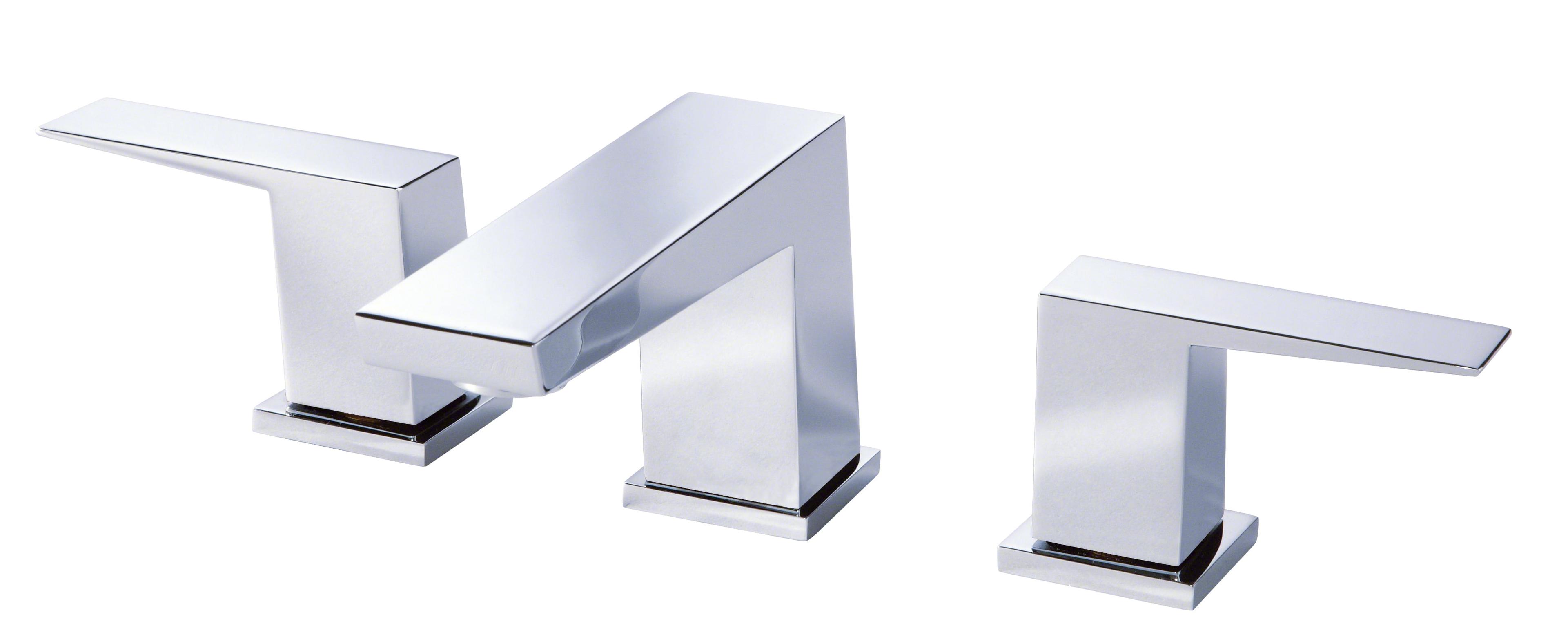 Mid-Town Chrome Lever-Handle Widespread Bathroom Faucet