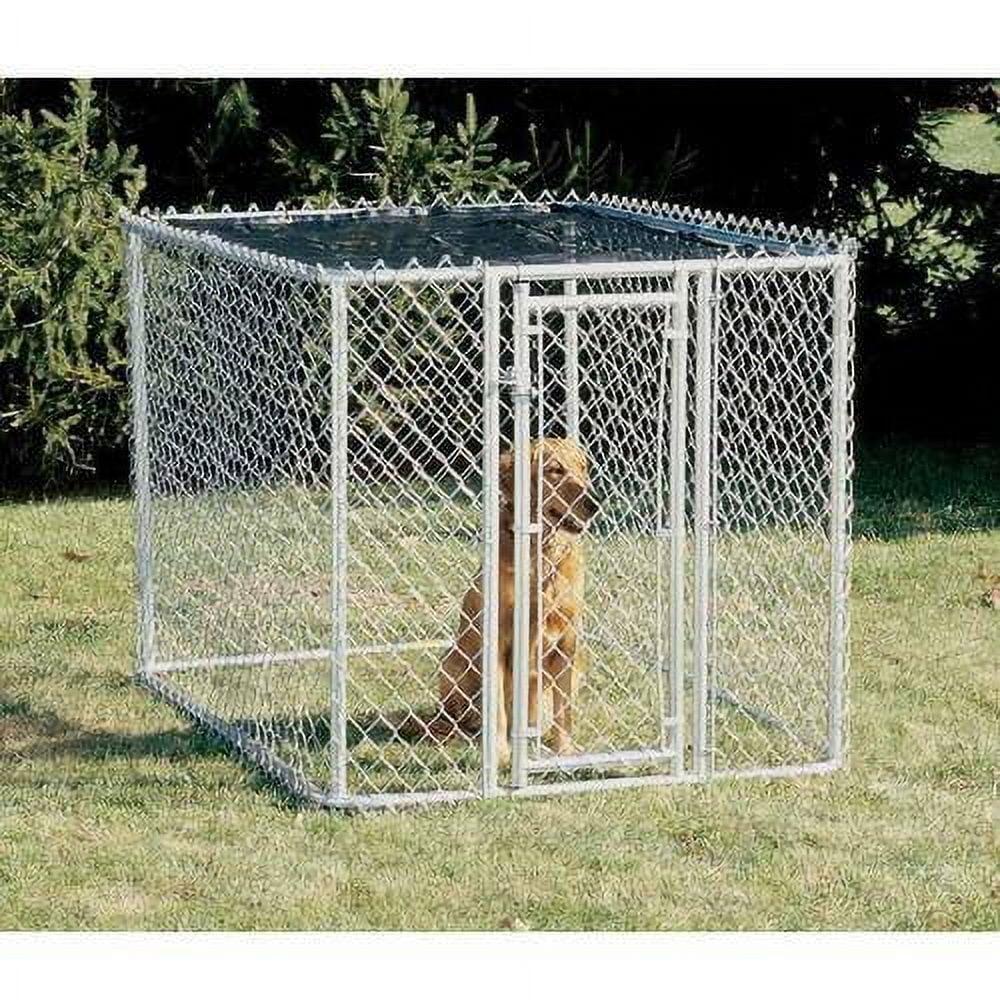 MidWest Homes For Pets K9 Steel Chain Link Portable Yard Kennel, 6ft x 4ft x4ft