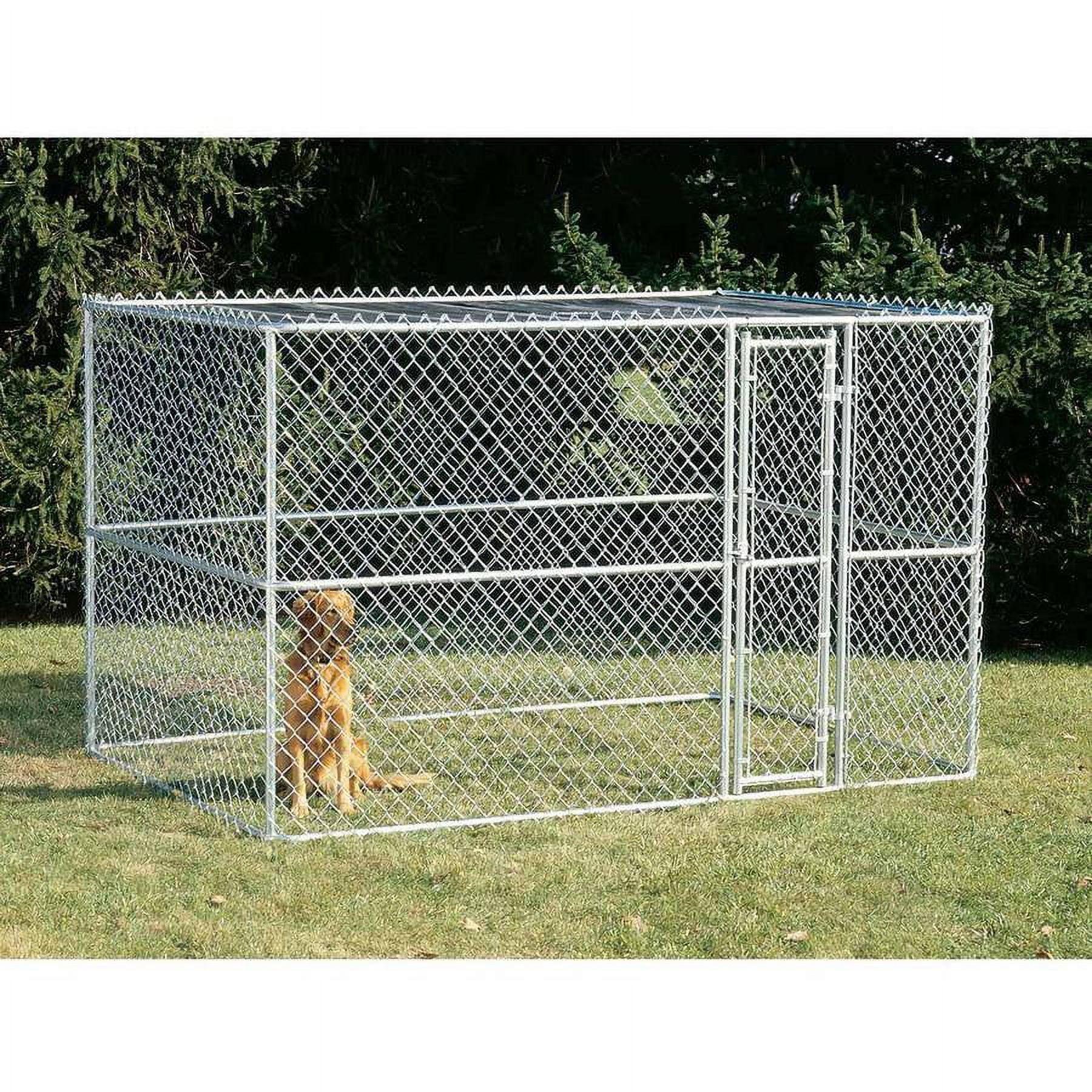 MidWest K9 Dog Kennel, Includes Sunscreen Cover, 10 x 6 x 6 feet