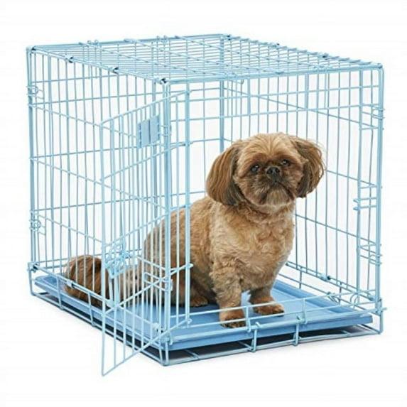 Midwest Homes For Pets MidWest Homes for Pets Folding Metal Dog Crate with Divider Panel & Leak Proof Tray