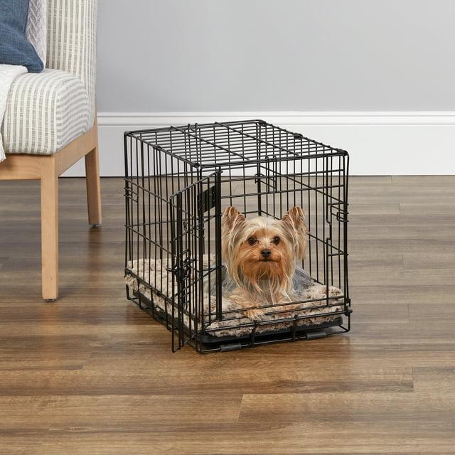 MidWest Homes for Pets Newly Enhanced Single Door iCrate Dog Crate Includes Divider Panel