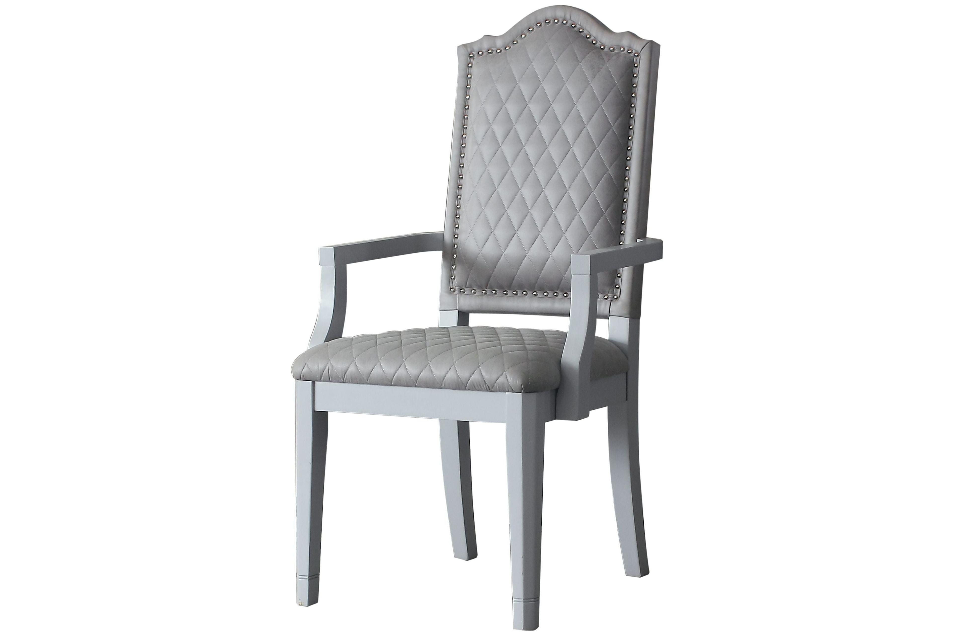 21.7" House Marchese Two-Tone Accent Chair with Nailhead Trim & Armrest - Acme Furniture