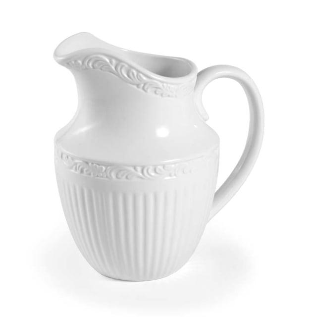 Mikasa Mikasa Italian Countryside 43-Oz Pitcher, White