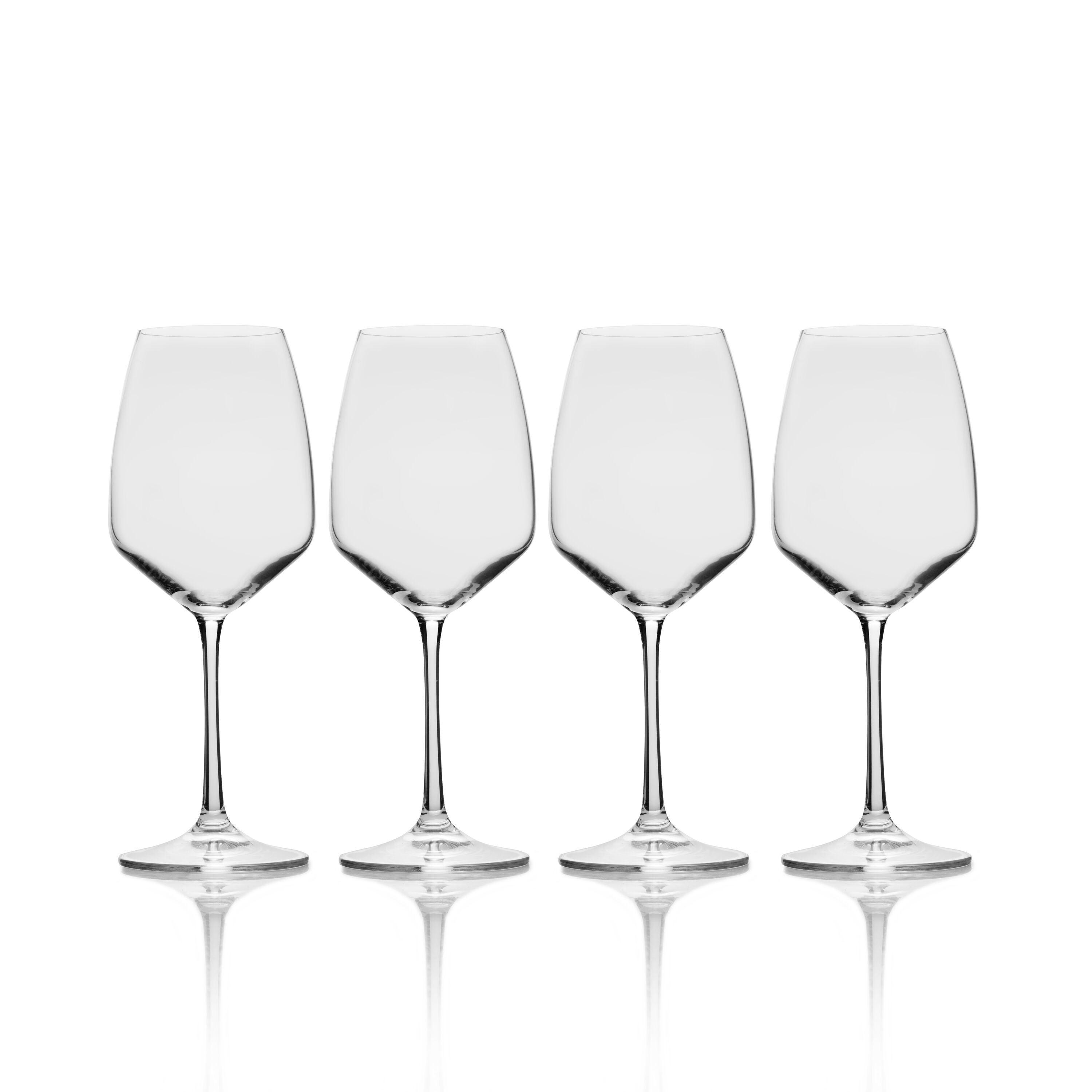 Mikasa Melody 15 oz. White Wine Glasses (Set of 4)