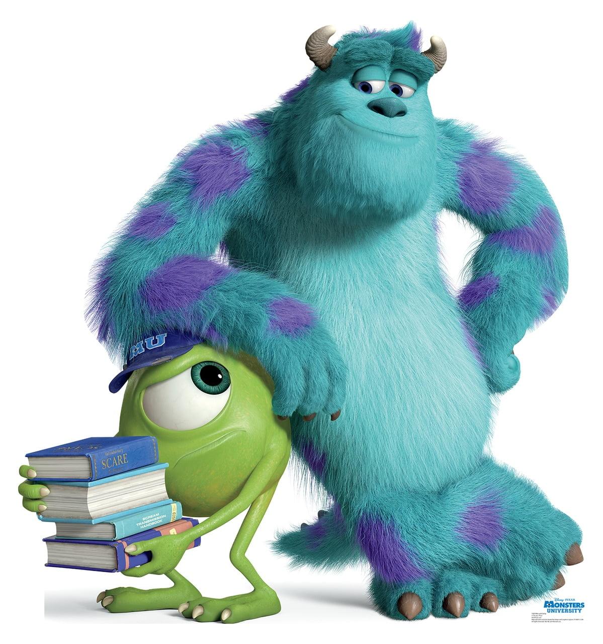 Mike and Sulley Life-Size Cardboard Standup Decor