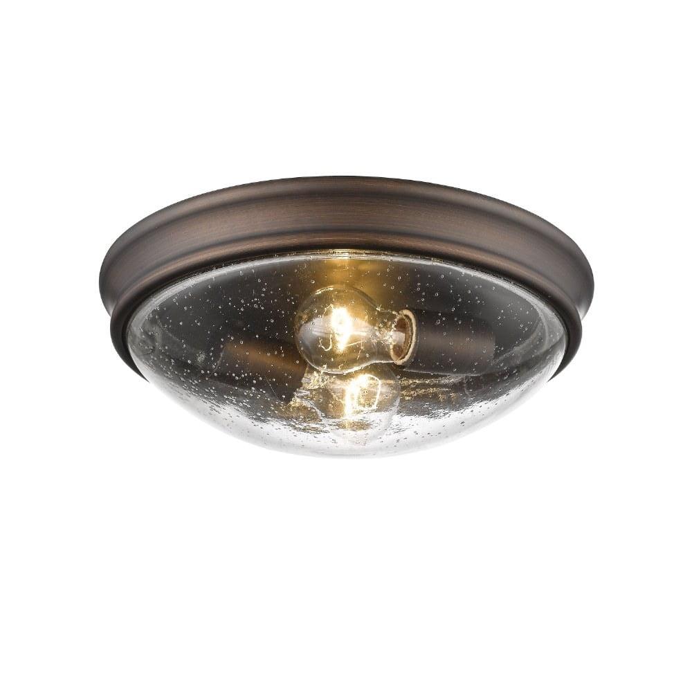 Millennium Lighting 2 - Light Flush Mount in  Rubbed Bronze