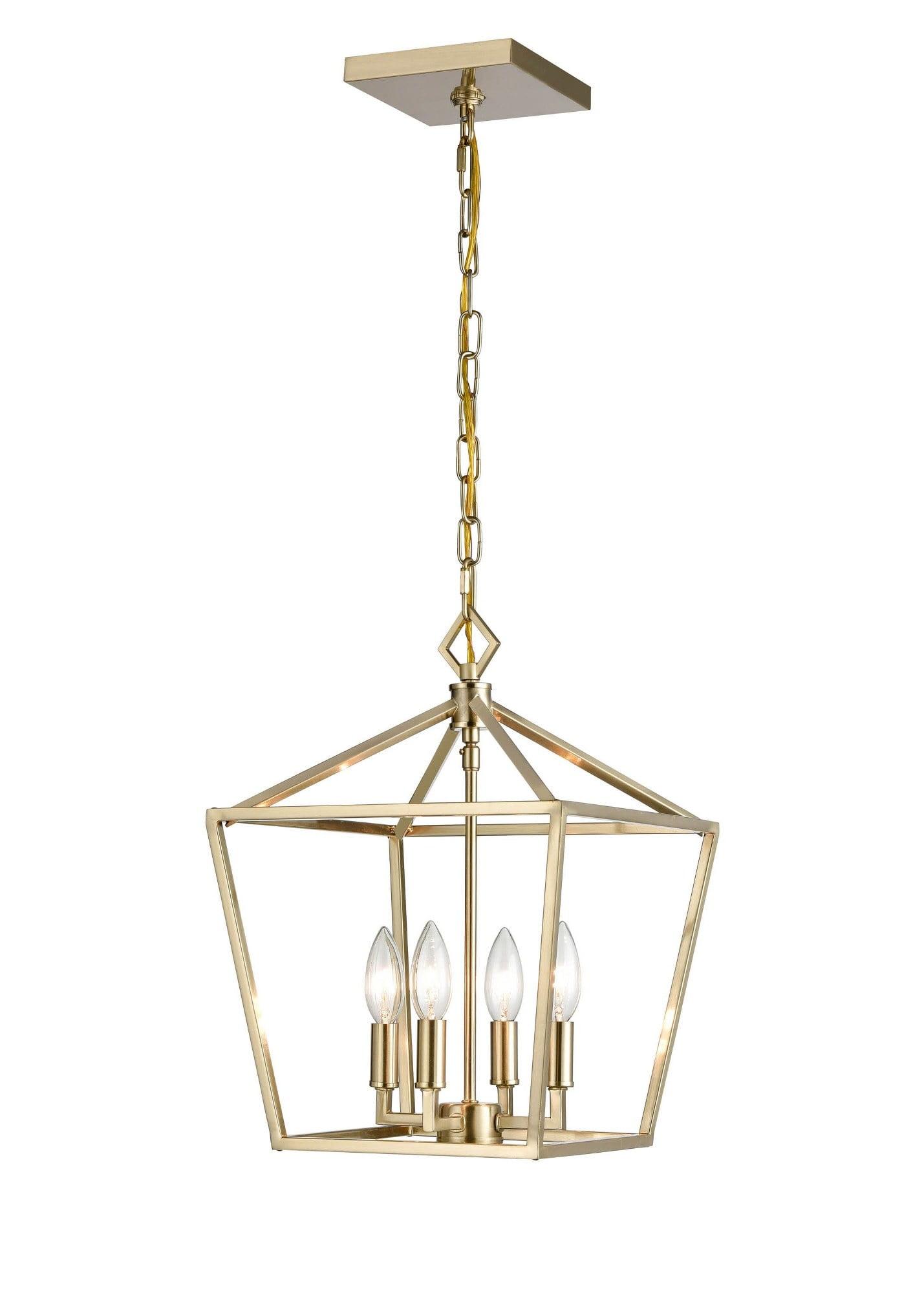 Millennium Lighting Ritner 4 - Light Pendant in  Modern Gold