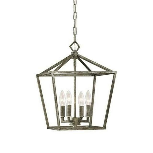 Millennium Lighting Ritner 4 - Light Pendant in  Antique Silver