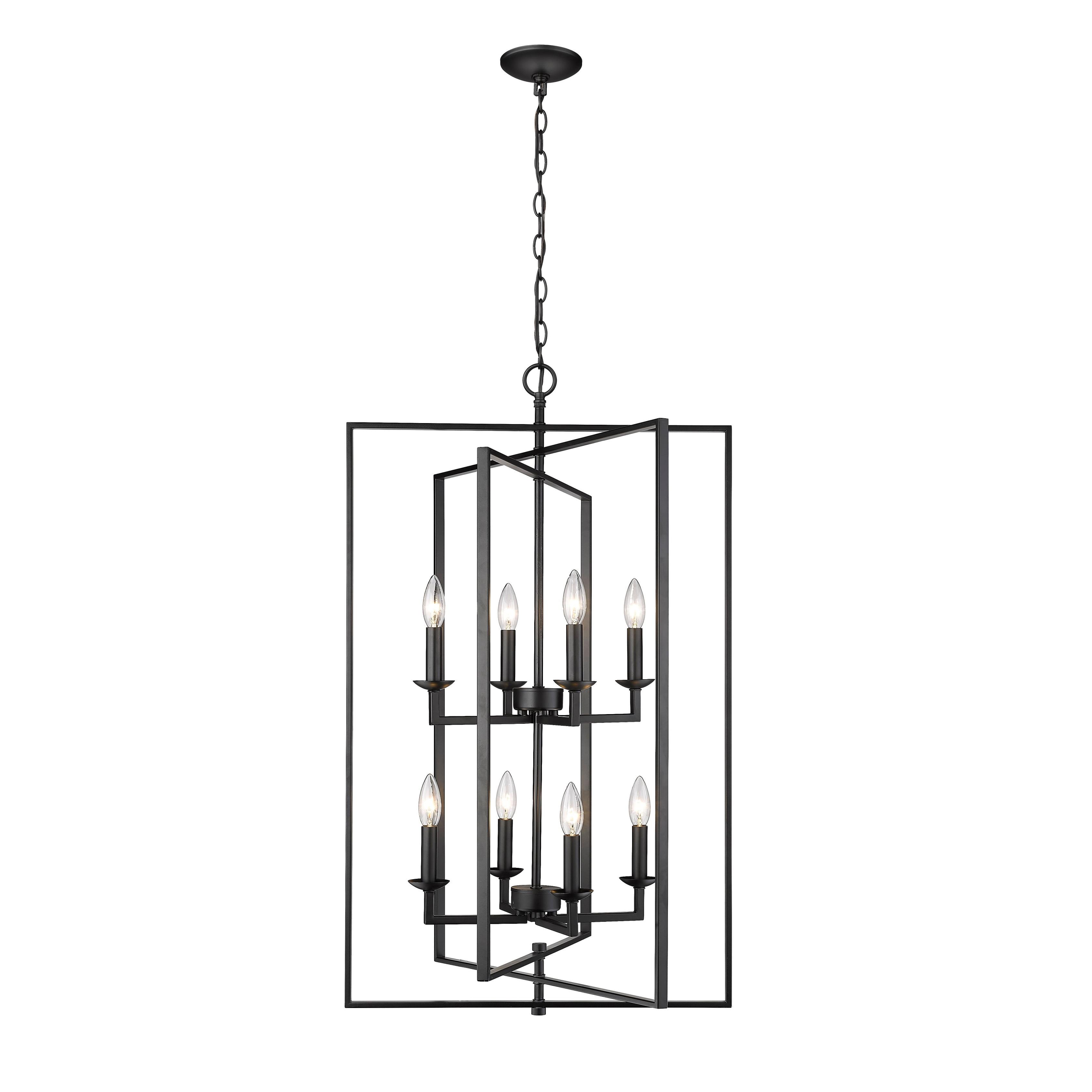 Millennium Lighting Nellis 8 - Light Pendant in  Matte Black