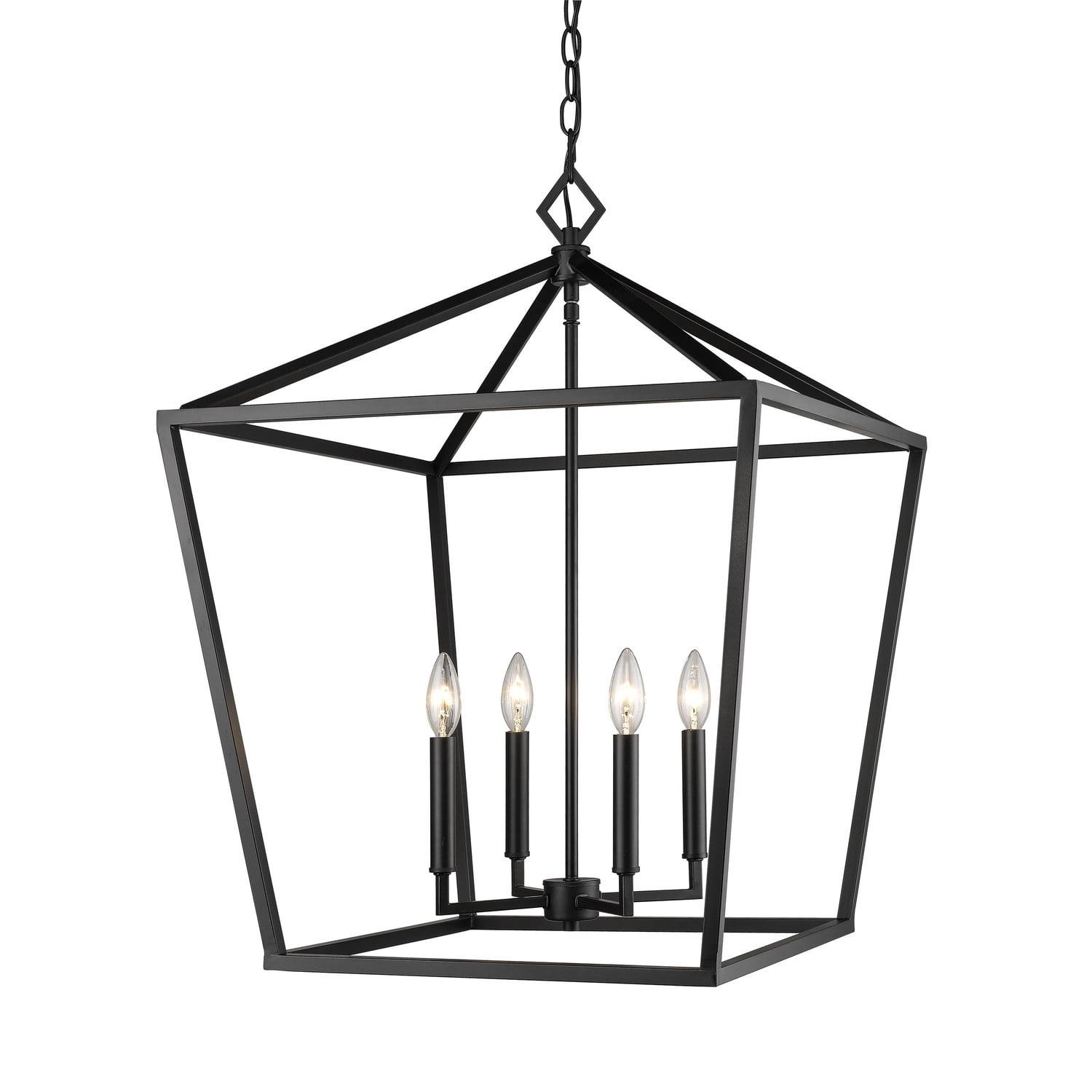 Millennium Lighting 4 - Light Pendant in  Matte Black