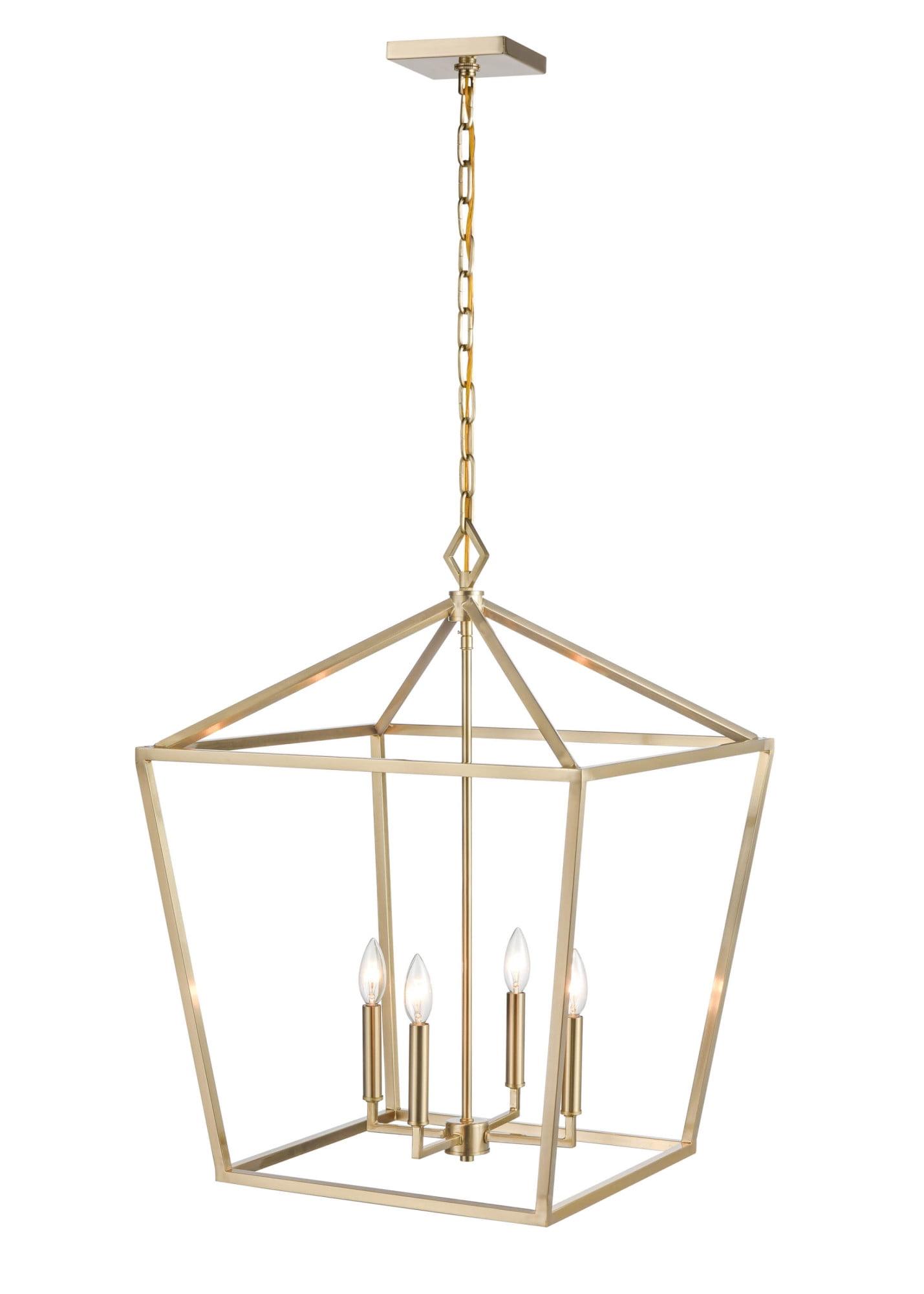 Millennium Lighting 4 - Light Pendant in  Modern Gold