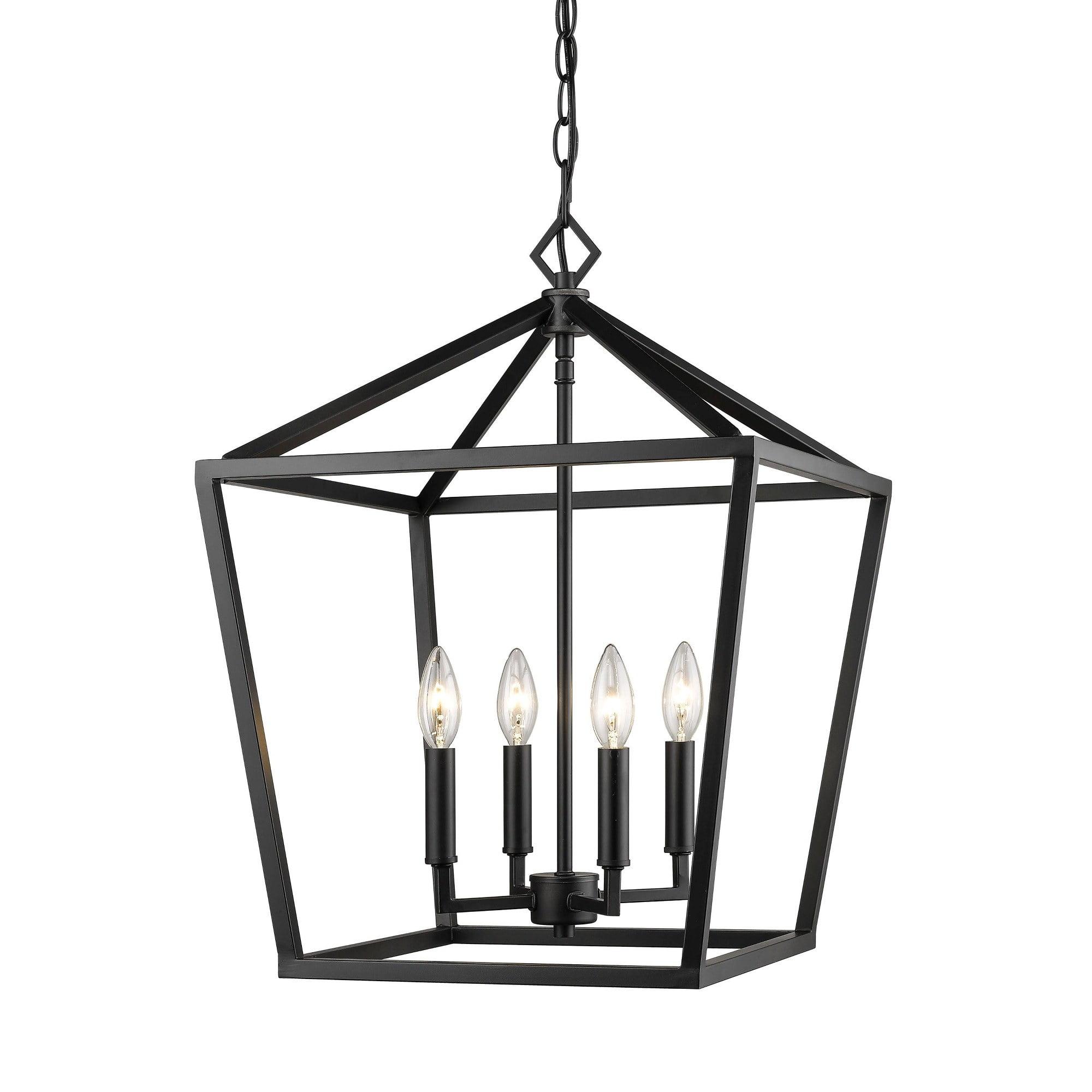 Millennium Lighting 4 - Light Pendant in  Matte Black
