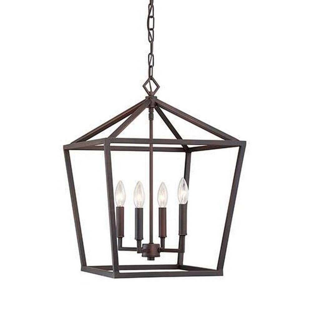 Millennium Lighting 4 - Light Pendant in  Rubbed Bronze