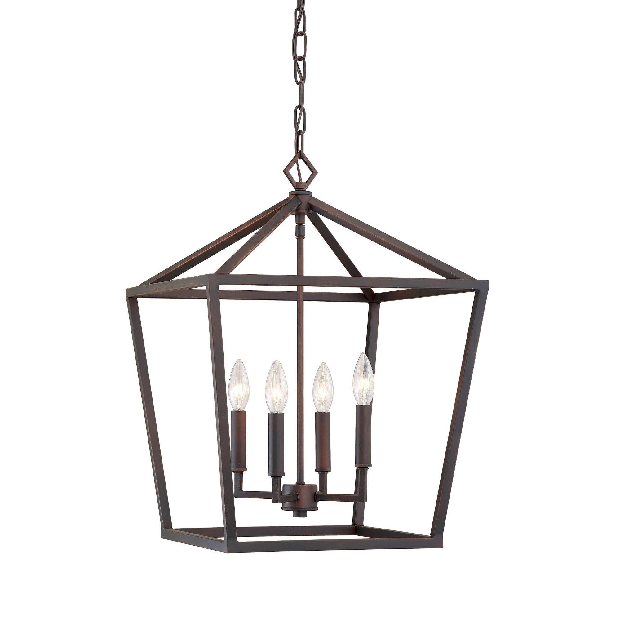 Millennium Lighting 4 - Light Pendant in  Rubbed Bronze