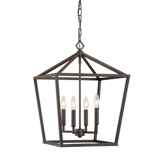 Millennium Lighting 4 - Light Pendant in  Rubbed Bronze